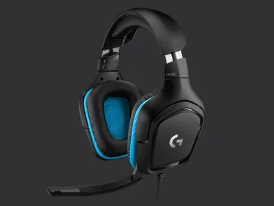 Set gaming Logitech G432 + G PRO X SuperLight 2, kufje 7.1, maus wireless, blu - 4