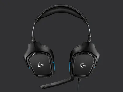 Set gaming Logitech G432 + G PRO X SuperLight 2, kufje 7.1, maus wireless, blu - 5