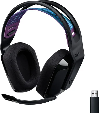 Set gaming Logitech G535 Lightspeed dhe G Pro X Superlight 2, wireless, për PC dhe PlayStation, i zi - 2