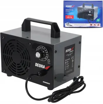 Gjenerator ozoni Dedra DED6631, 60 000 mg/h, 120W, gri e zezë
