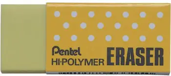 Gomë fshirëse Pentel Drafting Eraser ZEH-05G, për vizatim, e verdhë