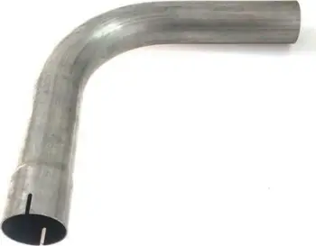 Tub shkarkimi TurboWorks, 90°, 2.25", 61 cm, çelik inox