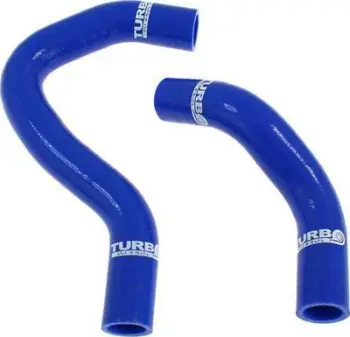 Tuba silikoni uji TurboWorks Honda Civic EP3 K20A, set, rezistent ndaj temperaturës së lartë, blu