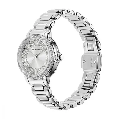 Orë për femra Emporio Armani, e argjendtë - 3