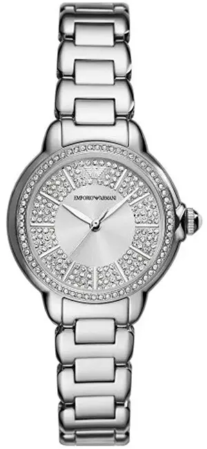 Orë për femra Emporio Armani, e argjendtë