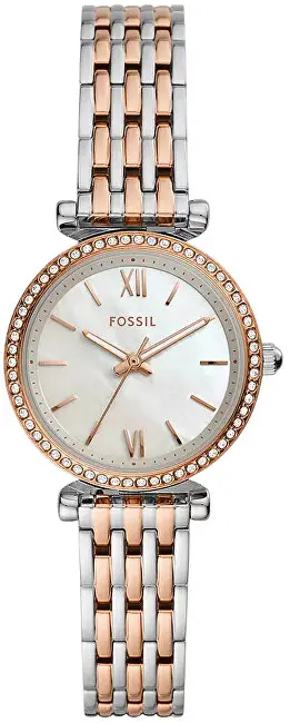 Orë për femra Fossil Carlie Mini ES4649, dyngjyrëshe