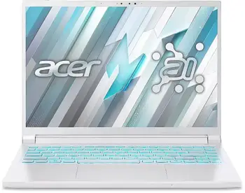 Laptop Acer Nitro V 14 AI, Ryzen AI 7 350, 14.5", 32GB, 1TB SSD, RTX 5060, i bardhë