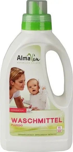 Detergjent lëng Almawin Baby, për rroba fëmijësh, ekologjik, 750ml