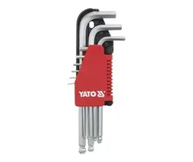Set i çelësave heksagonal Yato YT-0507, L, 2-10mm, 9 copë
