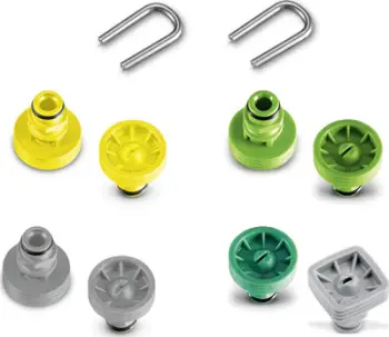 Set grykash zëvendësuese Karcher për T Racer, për pastruese sipërfaqesh të forta, origjinal