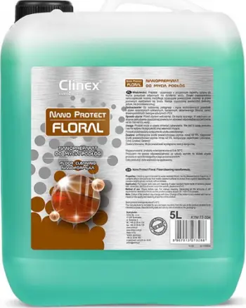 Deterxhent për dysheme Clinex Nano Protect Floral, 5 L