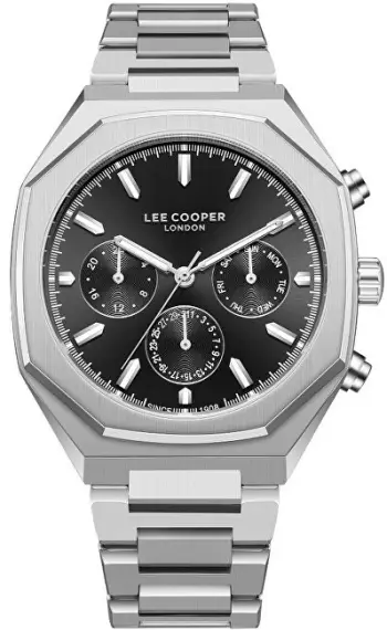 Orë për meshkuj Lee Cooper LC08045.350, e argjendtë