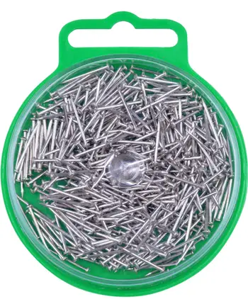 Gjilpëra të shkurtra ARPEX Classic, 15mm, 30g, metalike argjendi