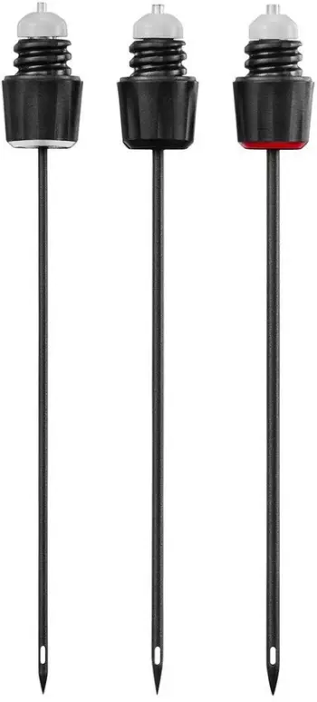Set gjilpërash për verë Coravin Timeless 3 Needle Kit, çelik inox, 3 copë, argjendtë
