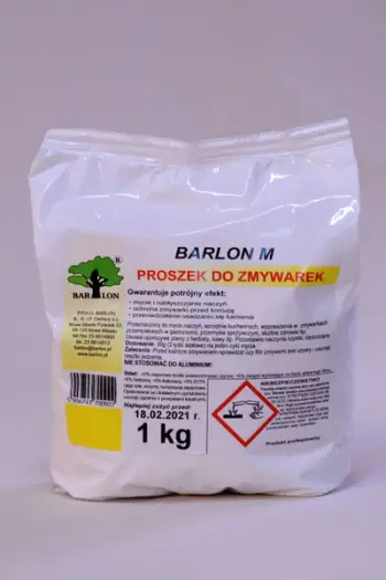 Detergjent pluhur për enëlarëse Barlon M, profesional, anticorrosiv, 1 kg