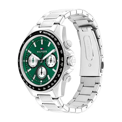 Orë për meshkuj Tommy Hilfiger Clark 1792211, e argjendtë - 2