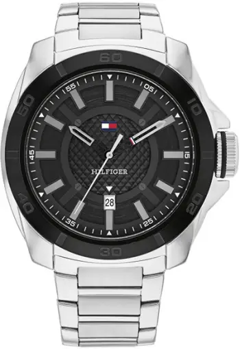 Orë për meshkuj Tommy Hilfiger Windsurf 1792138, e argjendtë