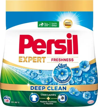 Detergjent pluhur Persil Expert Freshness by Silan, për rroba të bardha - 1