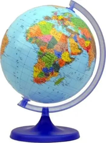 Globus Zachem Globe 160, hartë politike, shumëngjyrësh