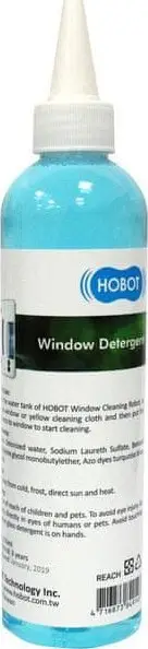 Detergjent xhami Hobot Window Detergent, 220 ml, për robot pastrimi, blu