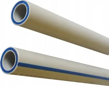 Tub plastik TADLINE Approach 20mm, për ngrohje dhe ujë, gri me vijë blu