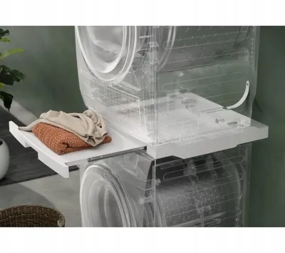 Set grumbullimi AEG Electrolux Stacking Kit 9029866291, për lavatriçe dhe tharëse, i bardhë - 4