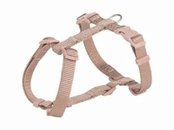 Set hamori me litar Trixie Premium H-Harness Blush, XS S, i rozë