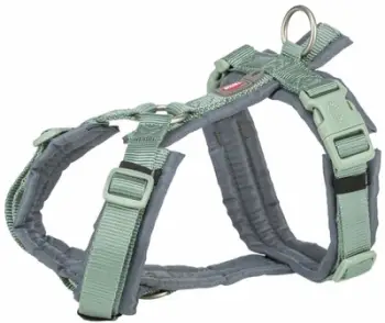 Set hame për qen Trixie Premium Trekking, 70 85 cm, 2.5 cm, jeshile grafit