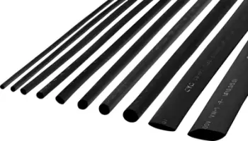 Tub termokontraktues Cabletech LEC-NAR0245.1, 3mm, 1m, i zi
