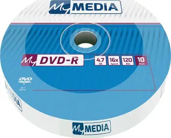 Set i DVD-R My Media 69205, 4.7GB, 16x, 10 copë