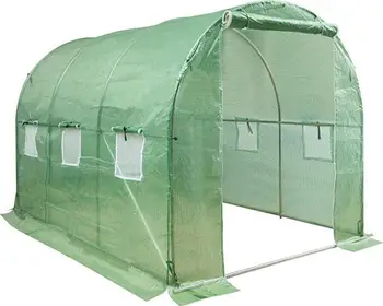 Tunel kopshti Garden Master GM HS F023, 350x200x200 cm, 6 dritare me rrjetë insektesh