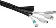 Organizues kabllosh MicroConnect Cable Sleeve, 1.8 m, i zi