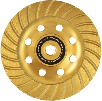 Disk bluarës me diamant GEKO TURBO, 125mm, M14 - 1
