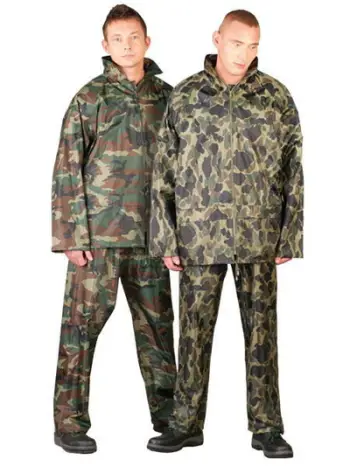 Set i veshjeve për shi, XXL, camo