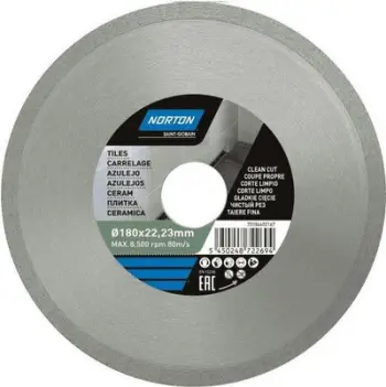 Disk diamant Norton (70184601276), 180x22.2mm,