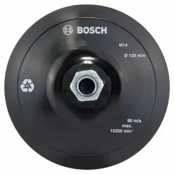 Disk bluarës Bosch 2608601077, 125mm, M14, i zi