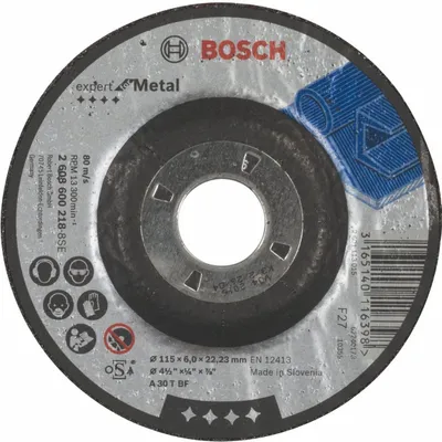 Disk bluarës për metal Bosch Expert for Metal 115x6mm - 2