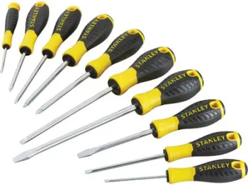 Set kaçavidash Stanley Essential STHT0-60211, 10 pjesë