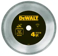 Disk diamant Dewalt DT3736, 125mm, 1.6mm, 22.2mm