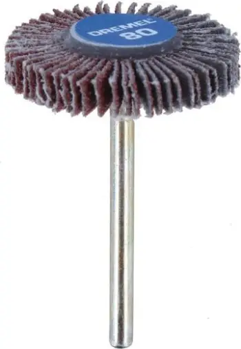 Disk abraziv Dremel 504 GR80, 4.8mm, për vegla rrotulluese