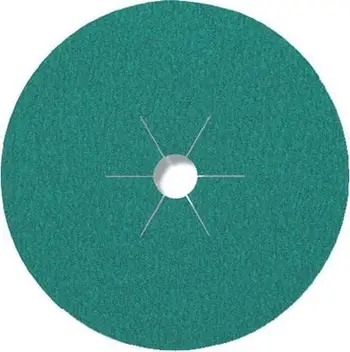 Disk abraziv me fibër Klingspor CS 570, 125x22 mm, granulim 80, set 25 copë