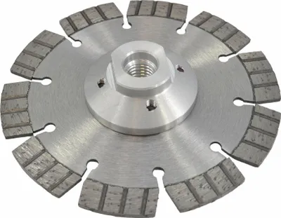 Disk diamant prerës Klingspor DT612UT, 125mm, 22.2mm, argjendt - 1