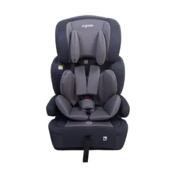 Ulëse auto U-grow R129 i-Size, 76-150 cm, ISOFIX, gri