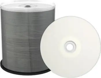 Disk CD-R MediaRange MRPL513, 700MB, 52x, 100 copë, i bardhë
