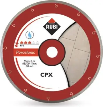 Disk diamant prerës Rubi CPX 200, 200mm, 25.4mm, i argjendtë