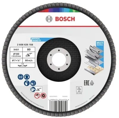 Disk bluarës Bosch Accessories 2608626158, për metal, i kafe - 1