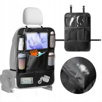 Organizues sediljeje makine Activejet BY-1298, shumë xhepa, mbajtës tablet, i zi