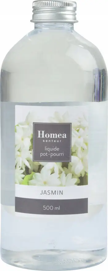 Ujë aromatik për potpuri Homea Essential Jasmine, 500ml, aromë jasemini