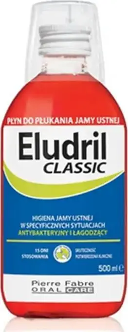 Ujë goje Pierre Fabre Eludril Classic, 500ml, për higjienë orale
