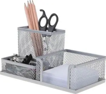 Organizues tavoline Net Organizer, 200x100x100 mm, plastik, i zi